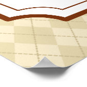 Cupcakes Art Print Poster (Ecke)