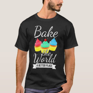 Cupcakes Baker Geburtstagsparty Backen Niedliches  T-Shirt