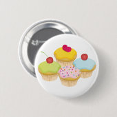 Cupcakes Button (Vorne & Hinten)