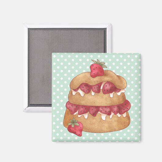 Cupcakes Cakes Konditorei Magnet (Vorderseite/Rückseite)