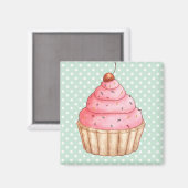Cupcakes Cakes Konditorei Magnet (Vorderseite/Rückseite)