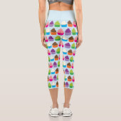Cupcakes - Capri Leggings (Rückseite)