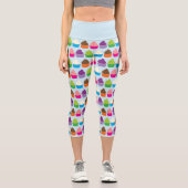 Cupcakes - Capri Leggings (Vorderseite)
