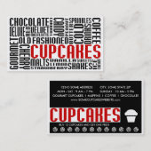 Cupcakes (Chit-Chat) Treuekarte (Vorne/Hinten)