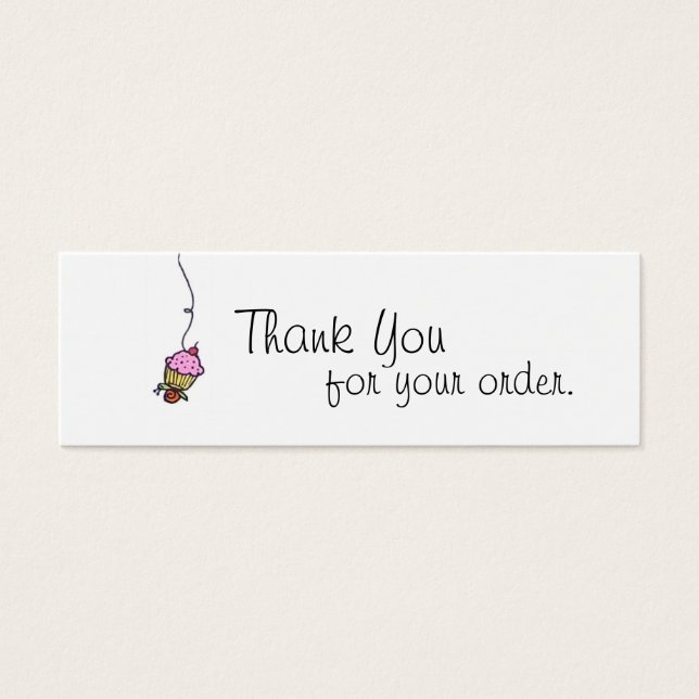 Cupcakes Danke Tag (Vorderseite)