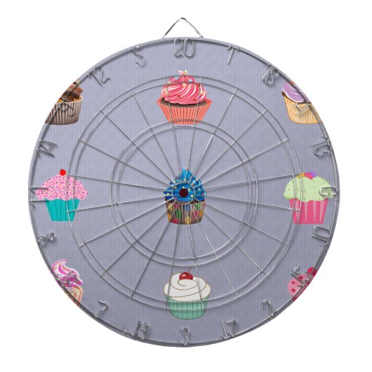Cupcakes Dartscheibe (vorne)
