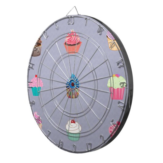 Cupcakes Dartscheibe (Vorderseite rechts)