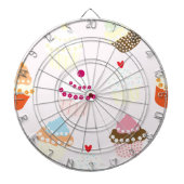 Cupcakes Dartscheibe (vorne)