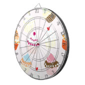 Cupcakes Dartscheibe (Vorderseite rechts)