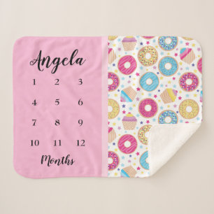 Cupcakes & Donuts Meilenstein Foto Sherpa Blanka Sherpadecke