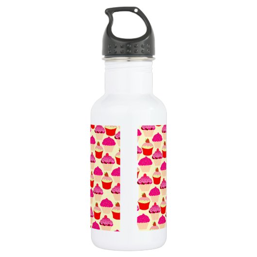 Cupcakes Edelstahlflasche (Rückseite)