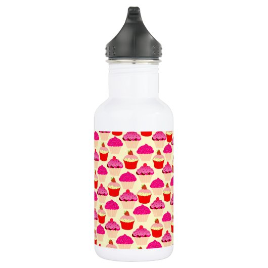Cupcakes Edelstahlflasche (Rechts)