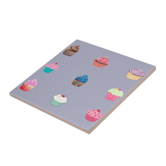 Cupcakes Fliese (Seite)