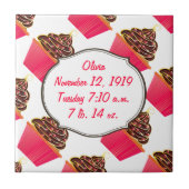 Cupcakes Fliese (Vorderseite)