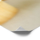 Cupcakes, fokussieren Sie auf eins vor Poster (Ecke)