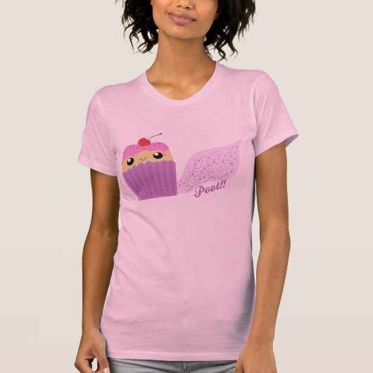 Cupcakes Furz Sprinkles T-Shirt (Vorderseite)