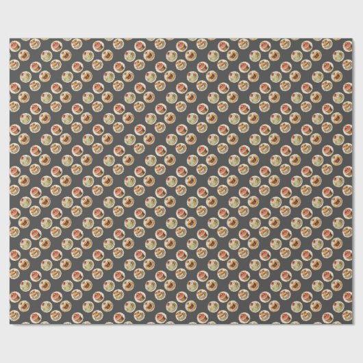 Cupcakes Geschenkpapier (Flach)