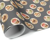 Cupcakes Geschenkpapier (Rolleneckpunkt)
