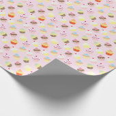 Cupcakes Geschenkpapier (Ecke)