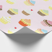 Cupcakes Geschenkpapier (Ecke)