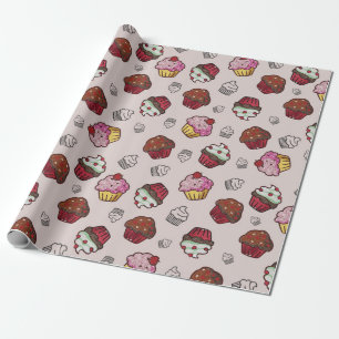Cupcakes Geschenkpapier