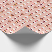 Cupcakes Geschenkpapier (Ecke)