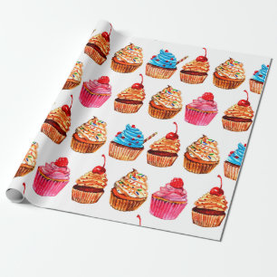 Cupcakes Geschenkpapier