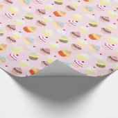 Cupcakes Geschenkpapier (Ecke)