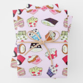 Cupcakes Geschenkpapier Set (Beispiel)