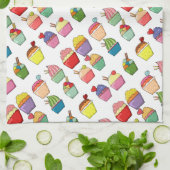 Cupcakes Geschirrtuch (Gefaltet)