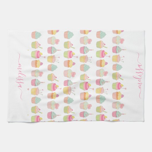 Cupcakes Geschirrtuch (Horizontal)