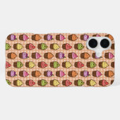 Cupcakes iPhone Hülle (Rückseite (Horizontal))