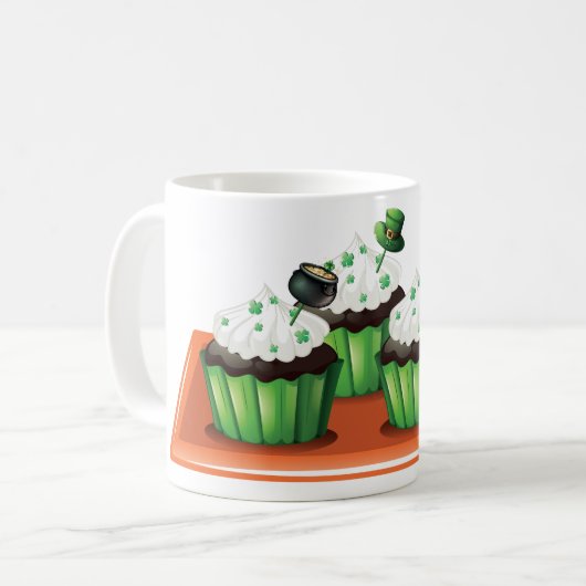 Cupcakes Kaffeetasse (Vorderseite Links)