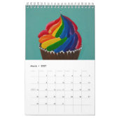 Cupcakes-Kalender Kalender (Mär 2027)