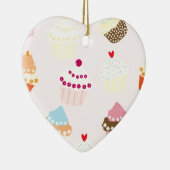 Cupcakes Keramik Ornament (Rechts)