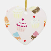 Cupcakes Keramik Ornament (Vorne)