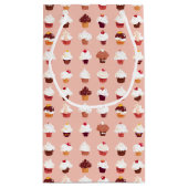 Cupcakes Kleine Geschenktüte (Rückseite)