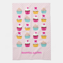 Cupcakes Küchentücher