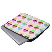 Cupcakes Laptop Bag Laptopschutzhülle (Vorne Knopf)