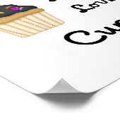 Cupcakes Live Liebe Poster (Ecke)