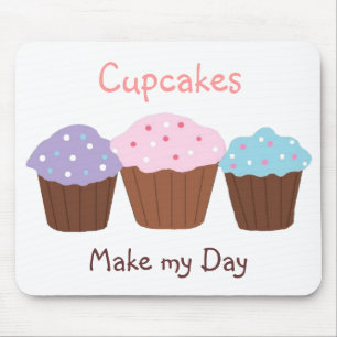 Cupcakes machen meinen Tag Mousepad