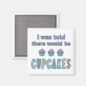 Cupcakes Magnet (Vorderseite/Rückseite)
