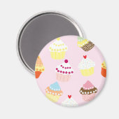 Cupcakes Magnet (Vorderseite/Rückseite)