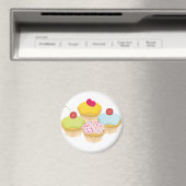 Cupcakes Magnet (In Situ (Geschirrspüler))