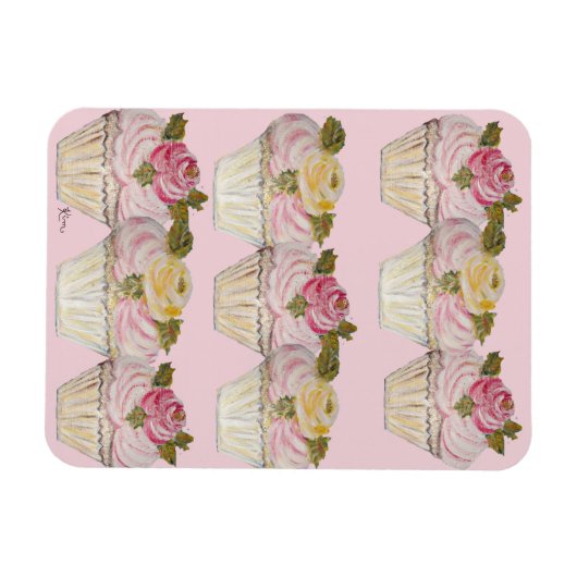 ~ Cupcakes ~ Magnet (Horizontal)