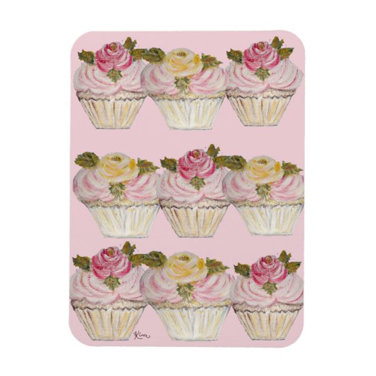 ~ Cupcakes ~ Magnet (Vertikal)