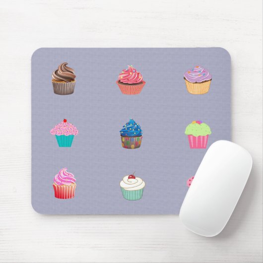 Cupcakes Mousepad (Mit Mouse)