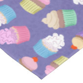 Cupcakes-Muster Tischdecke (Schrägansicht)