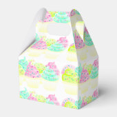 Cupcakes N Sprinklen - Gastgeschenk Box Geschenkschachtel (Rückseite)