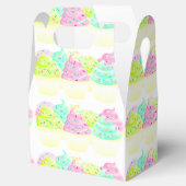 Cupcakes N Sprinklen - Gastgeschenk Box Geschenkschachtel (Geöffnet)